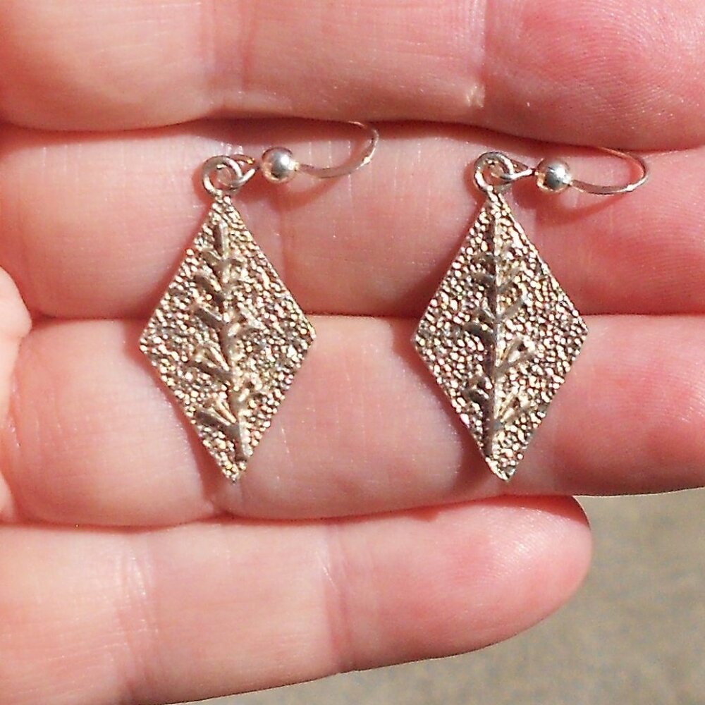 Rare Earrings by Hopi Artists Bennard & Francis Dallasvuyaoma Award Winning